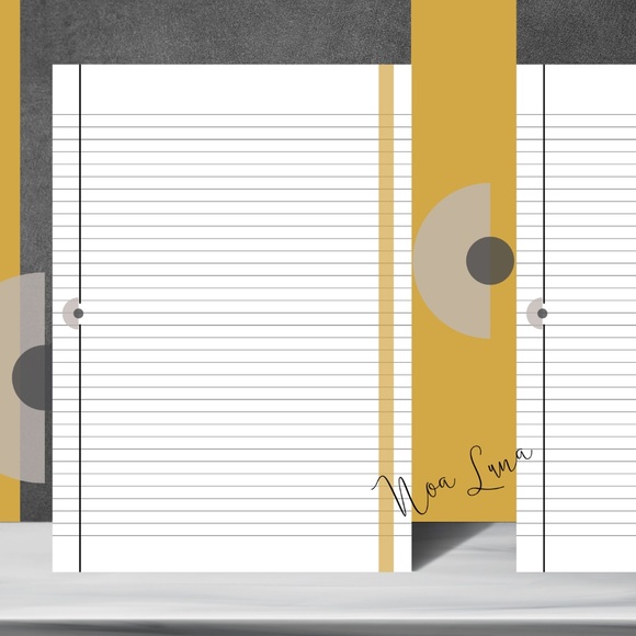 NOTEBOOK 100 PAGES, MATTE FINISH, SIZE 8.0" X 10.0", PAPERBACK COVER - Picture 5 of 5